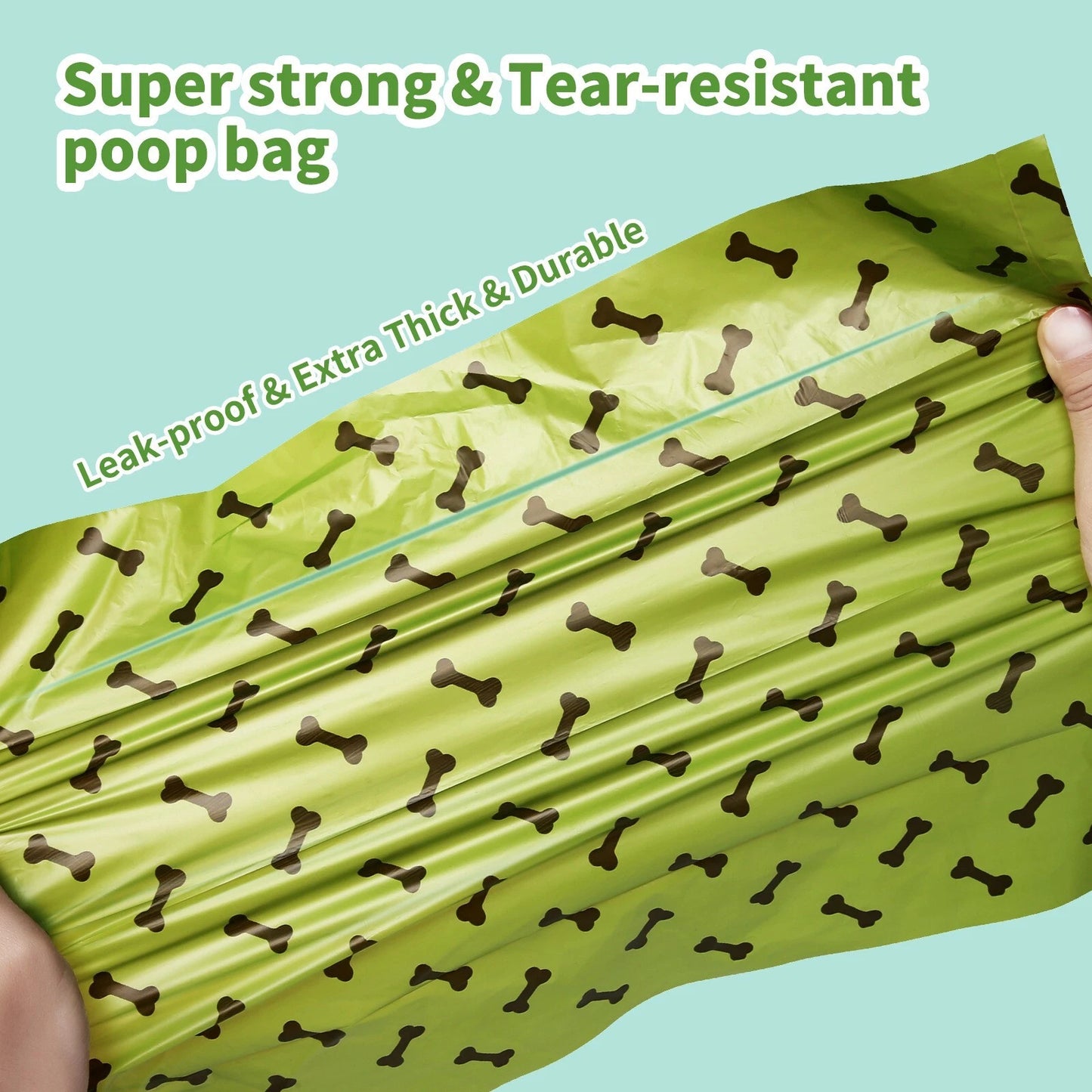 270 Large Biodegradable Dog Poo Bags with Free Dispenser – Extra Thick, Eco-Friendly Doggy Waste Bags