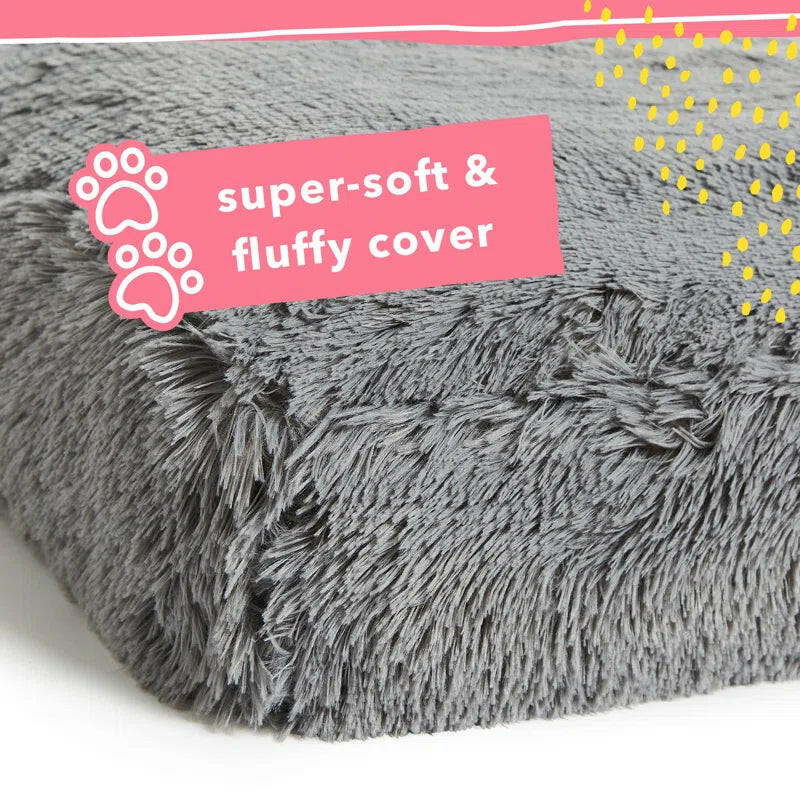 Luxurious Grey Dog Bed: Providing Comfort and Shelter for Your Beloved Companion