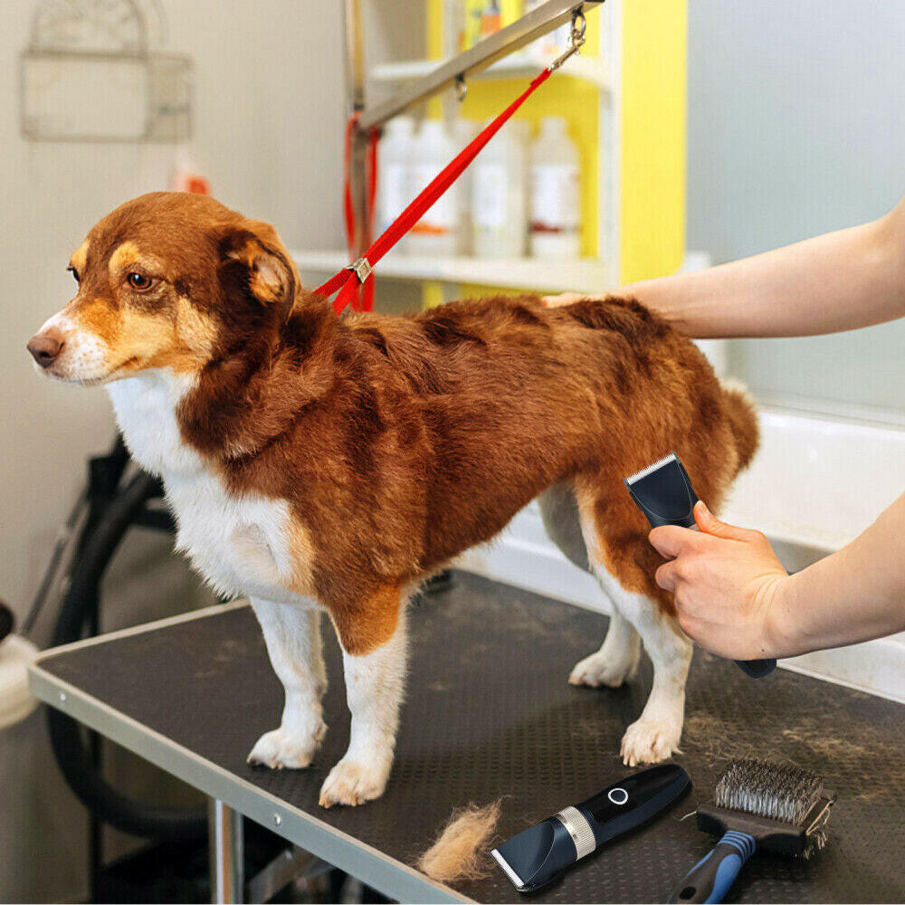 Professional Dog Grooming Clipper Thick Fur Hair Trimmer Electric Shaver Set