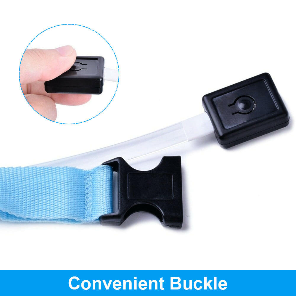 Enhanced Visibility USB Rechargeable LED Dog Collar with Flashing Luminous Nylon for Safety