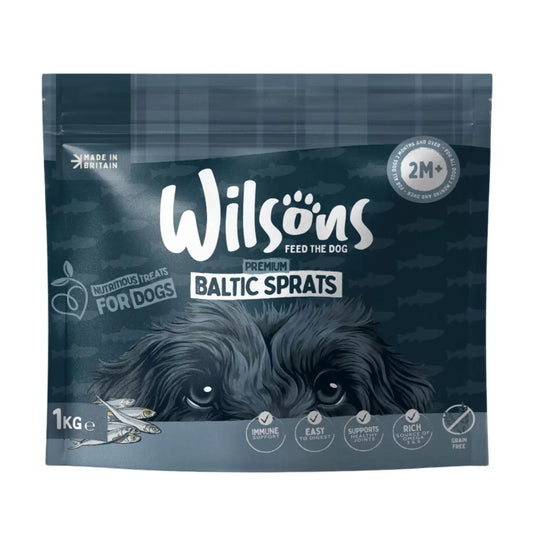 Wilsons Baltic Sprats for Dogs (1kg)
