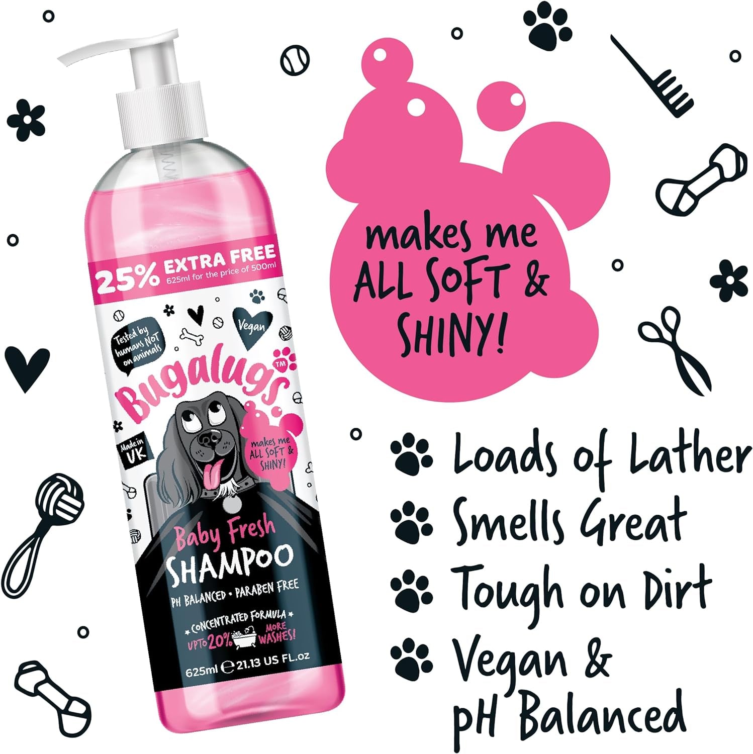 Bugalugs Baby Fresh Shampoo – HappyDogCentral - Main Image