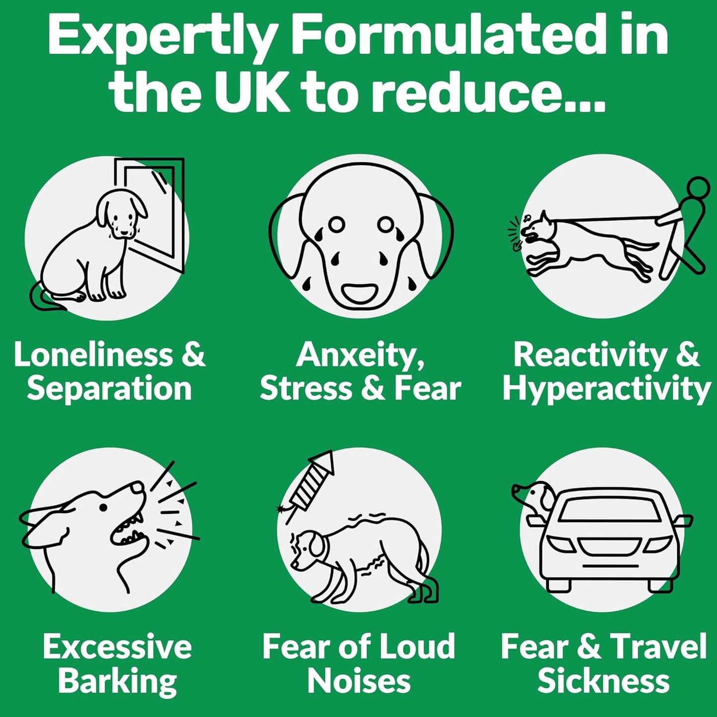 NutriPaw Calming Treats for Dogs – Reduce Stress, Barking, Hyperactivity & Anxiety Without Drowsiness