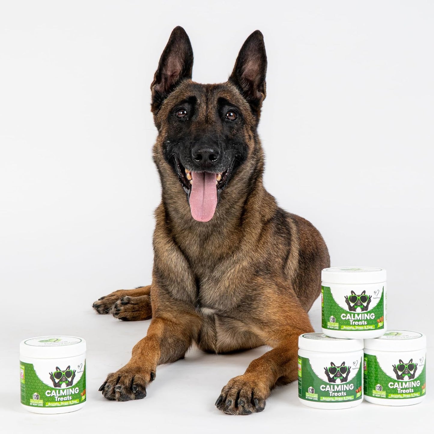 NutriPaw Calming Treats for Dogs – Reduce Stress, Barking, Hyperactivity & Anxiety Without Drowsiness