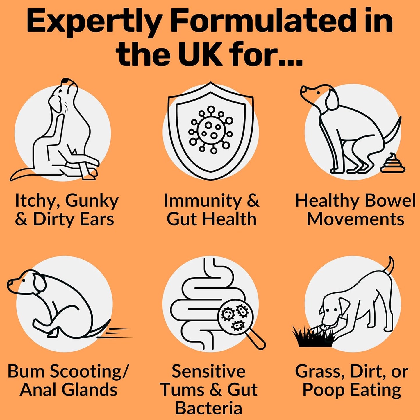 NutriPaw Pre, Pro & Postbiotic Digestive Treats for Dogs – Gut Health Support for Sensitive Stomachs