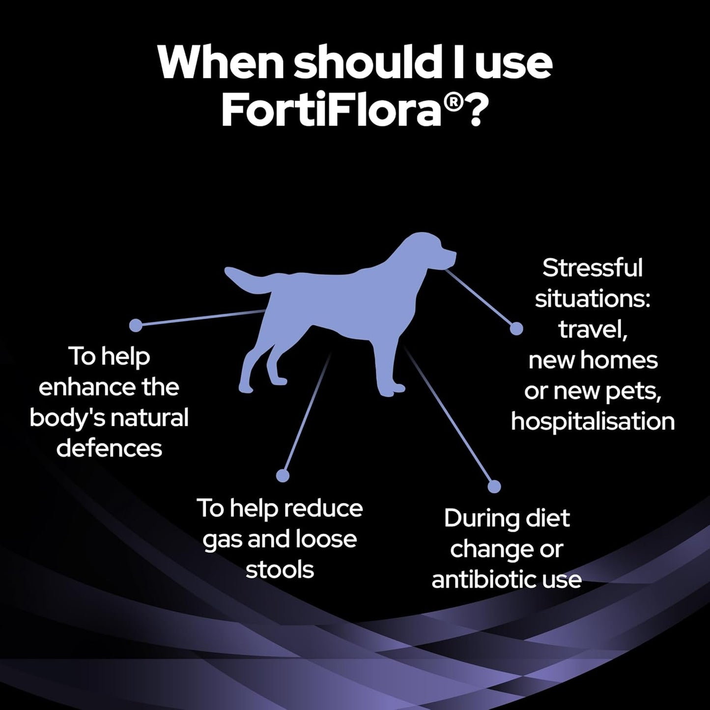 PRO PLAN FortiFlora Probiotic Dog Supplement – Digestive & Gut Health Support (30 x 1g Sachets)
