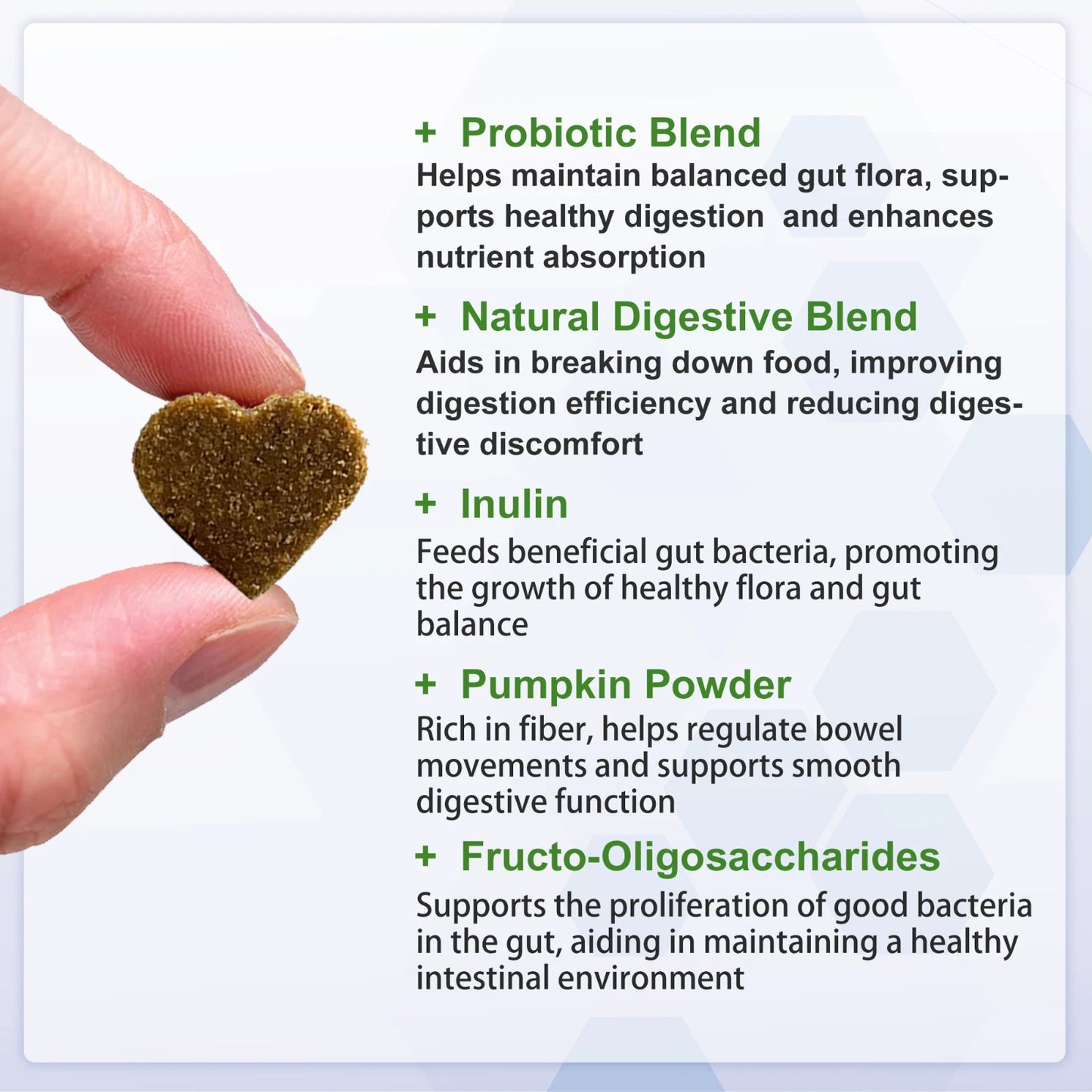 VITABIA Probiotic Chews for Dogs – Gut Health, Digestion & Anal Gland Support (60 Chews)