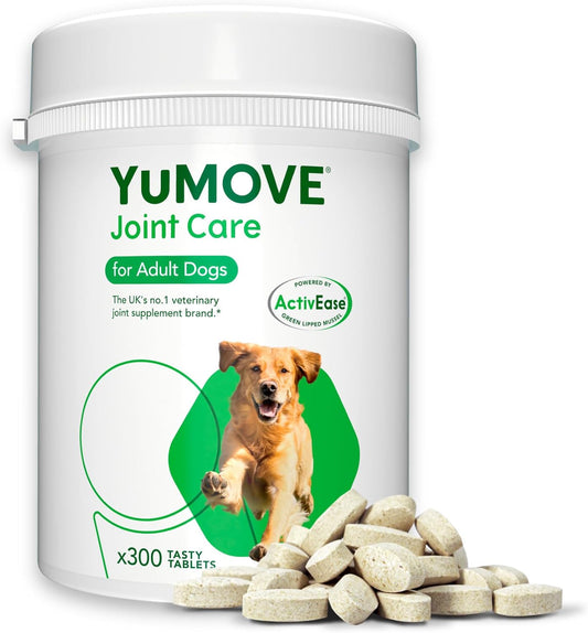 YuMOVE Joint Supplement for Dogs – Hip & Joint Support for Adult Dogs 6–8 Years (300 Tablets)