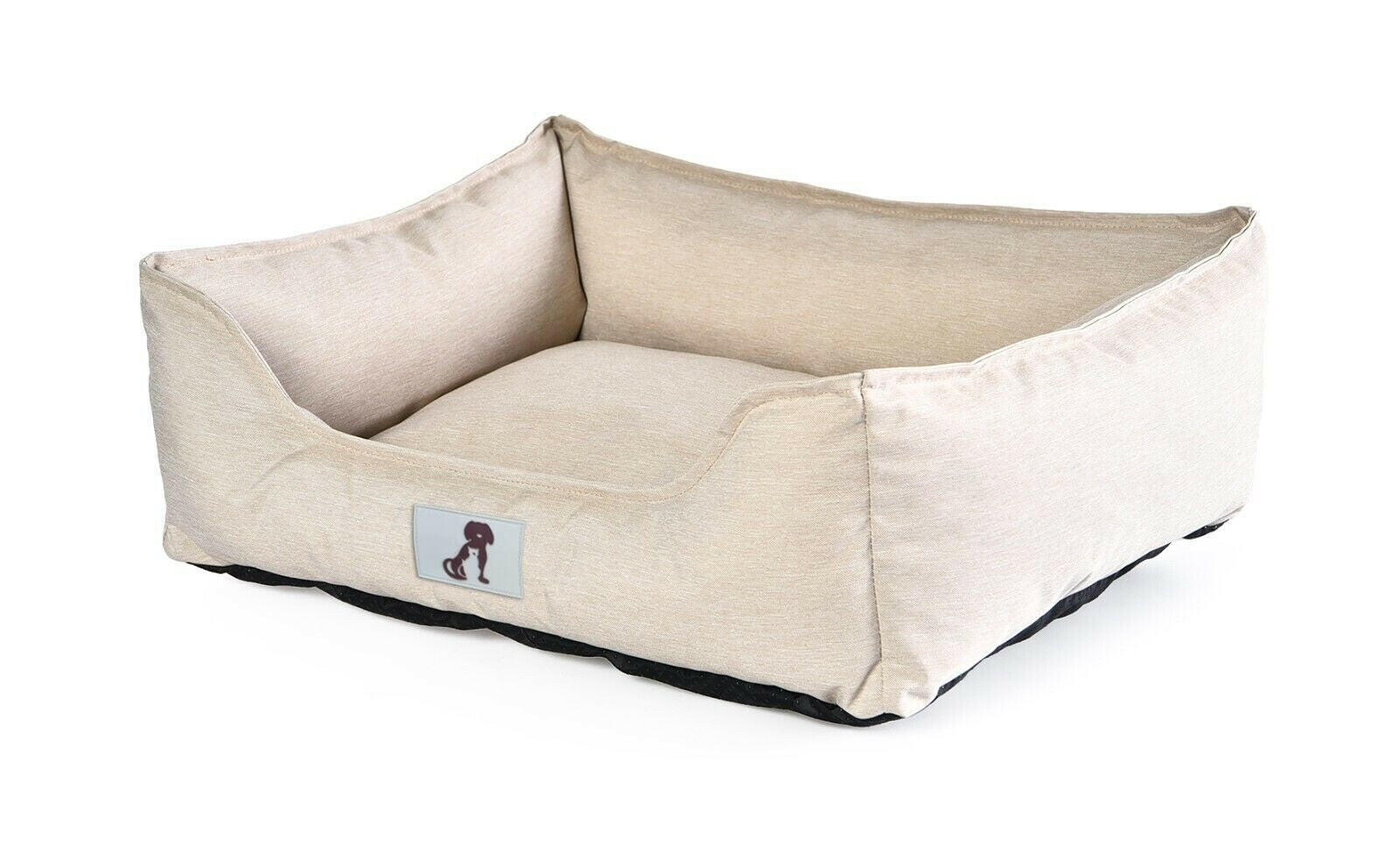 All Pet Solutions Dexter Dog Bed with Soft, Waterproof, Washable, and Durable Basket Design