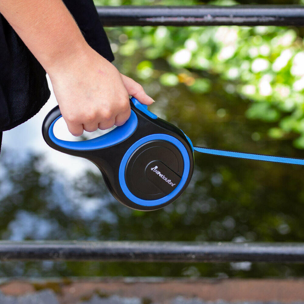 Adjustable Retractable Dog Leash: Extendable Tape Cord in 3M, 5M, and 8M Lengths, Ideal for Dogs up to 50Kg - Allpetsolution