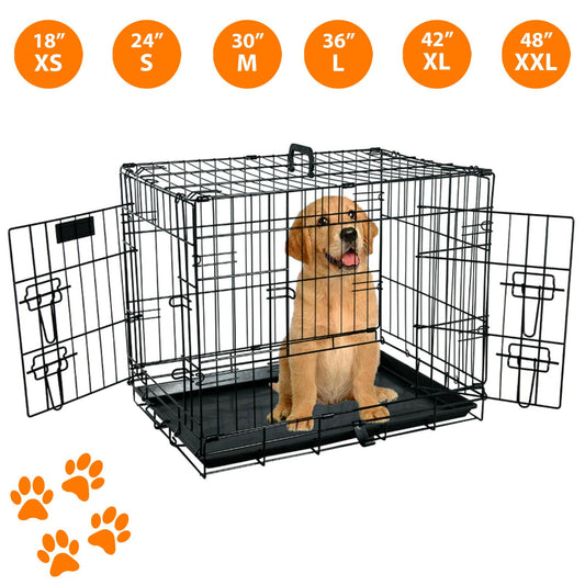 Durable Metal Dog Crate: Reliable Training Solution for Dogs of Any Size