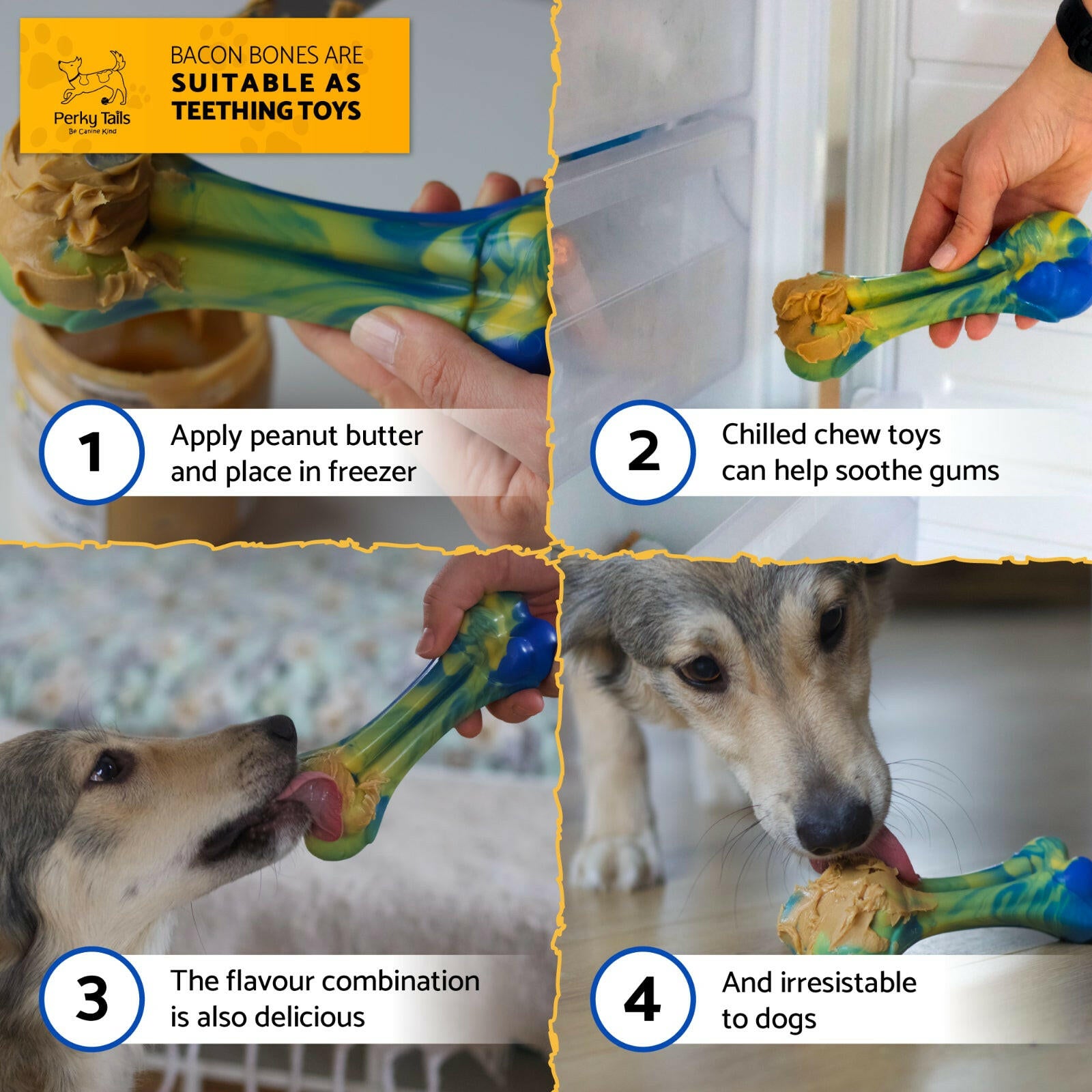 Durable Nylon Bone Chew Toys: Ideal for Aggressive Chewers