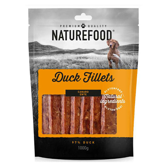 Premium Duck Fillet Dog Treats: 1kg Pack