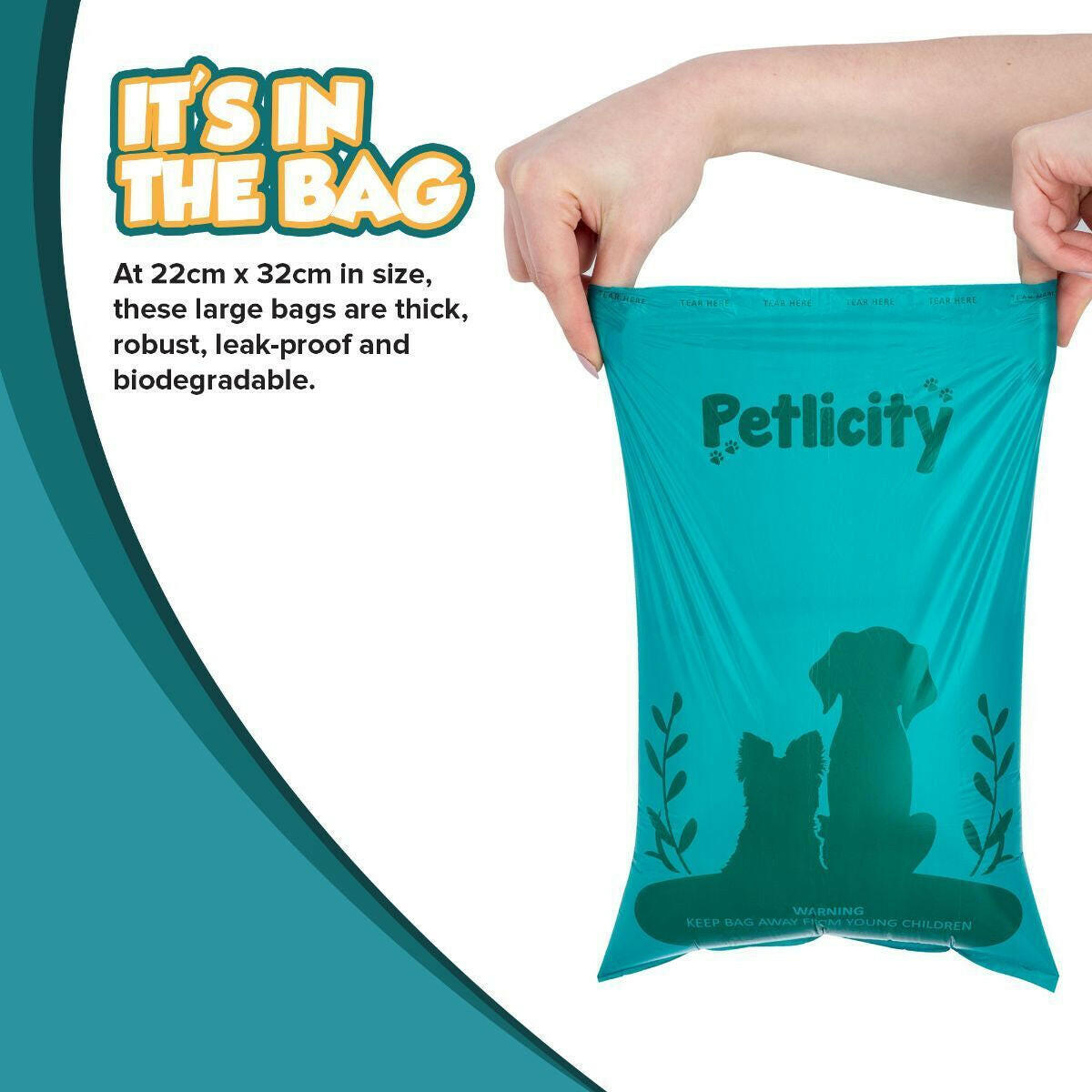 600 Count of Large Thick Dog Waste Bags with Dispenser and Scoop