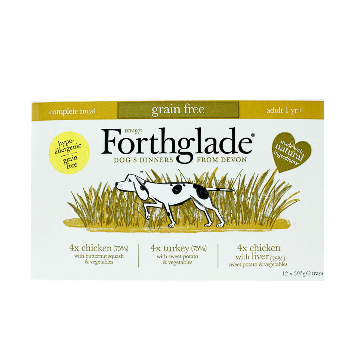 Grain-Free Variety Pack: 12 x 395g Cans for a Delicious and Balanced Meal 