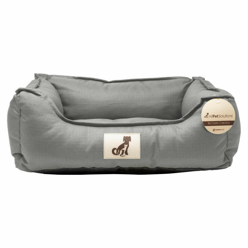 All Pet Solutions Dexter Dog Bed with Soft, Waterproof, Washable, and Durable Basket Design
