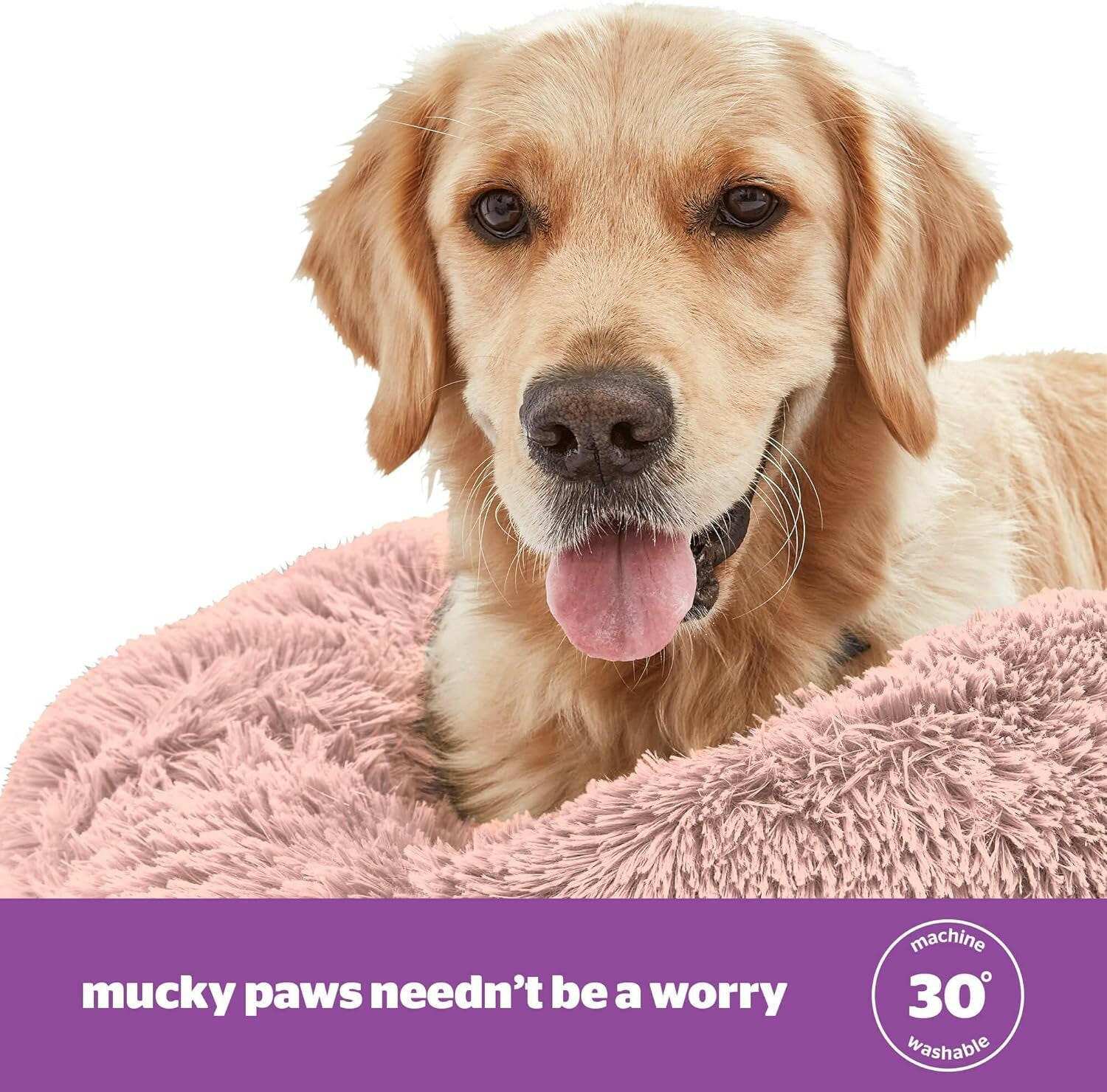 Donut Calming Dog Bed 