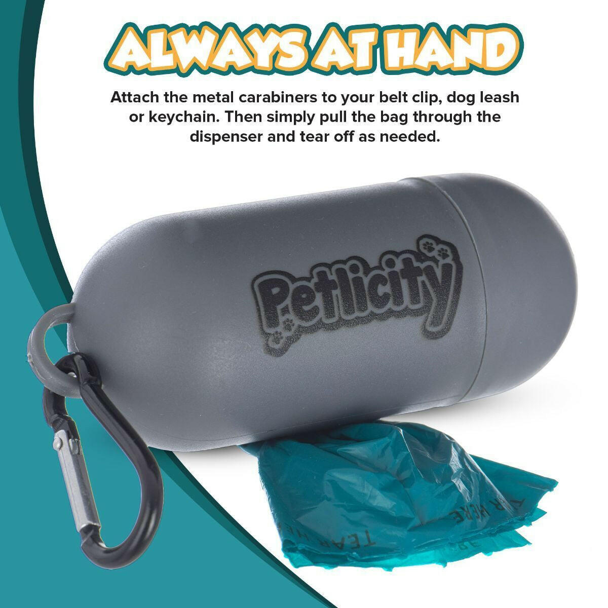 600 Count of Large Thick Dog Waste Bags with Dispenser and Scoop