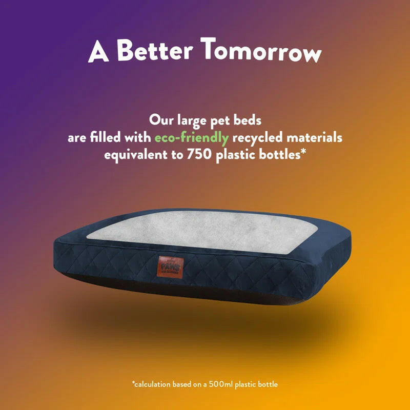 Luxurious Comfort: Machine Washable Cushioned Velvet Pet Bed for Restful Sleep