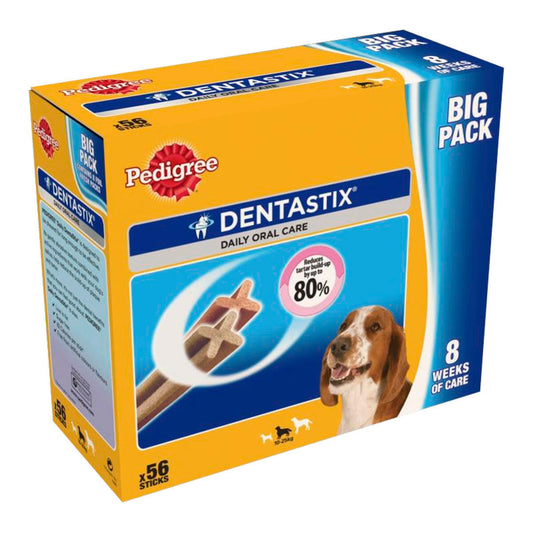 Pedigree Dentastix Daily Care Pack for Medium Dogs (56 Count)