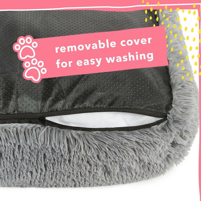 Luxurious Grey Dog Bed: Providing Comfort and Shelter for Your Beloved Companion