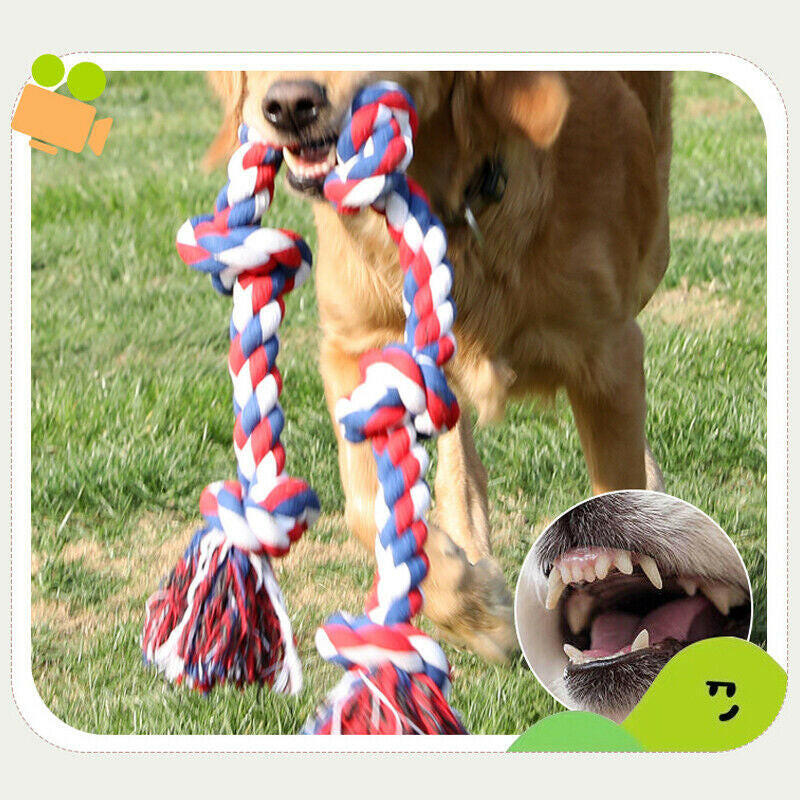 XXL Dog Rope Toys: Large Rope Toys for Teeth Cleaning and Tug of War