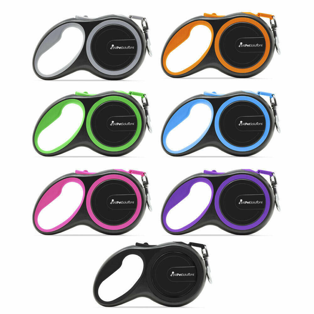 Adjustable Retractable Dog Leash: Extendable Tape Cord in 3M, 5M, and 8M Lengths, Ideal for Dogs up to 50Kg - Allpetsolution