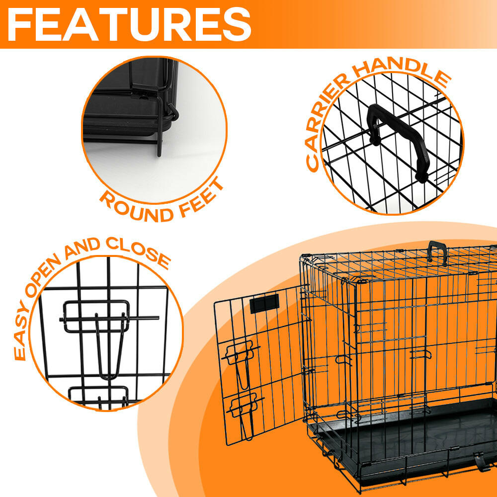 Durable Metal Dog Crate: Reliable Training Solution for Dogs of Any Size