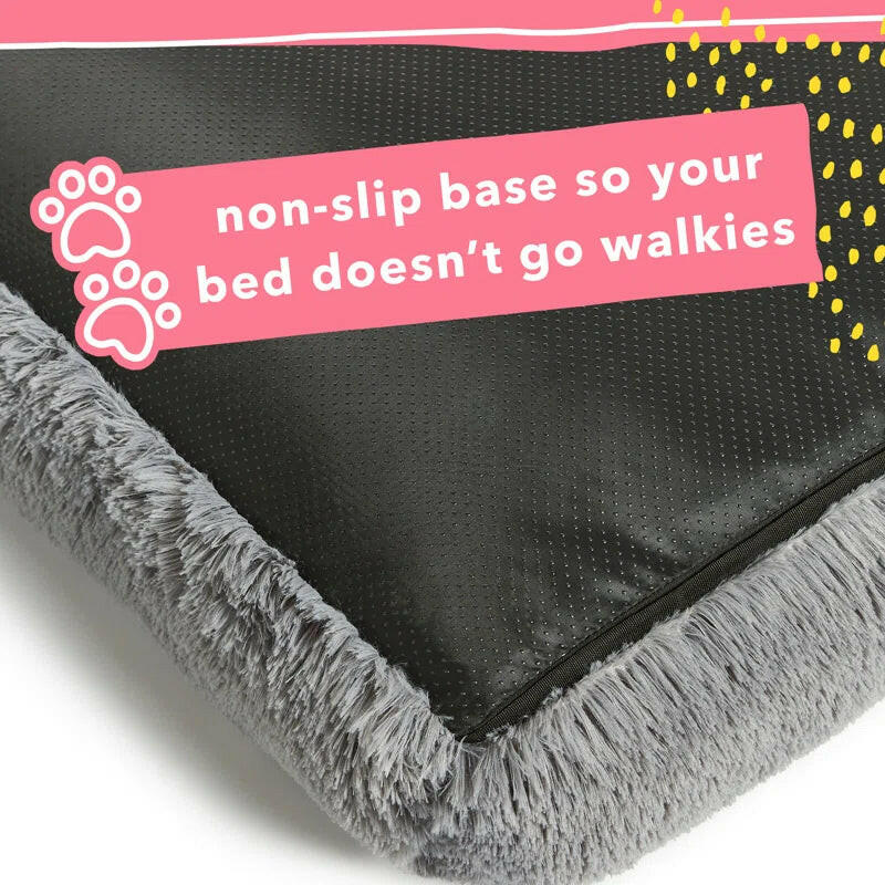 Luxurious Grey Dog Bed: Providing Comfort and Shelter for Your Beloved Companion