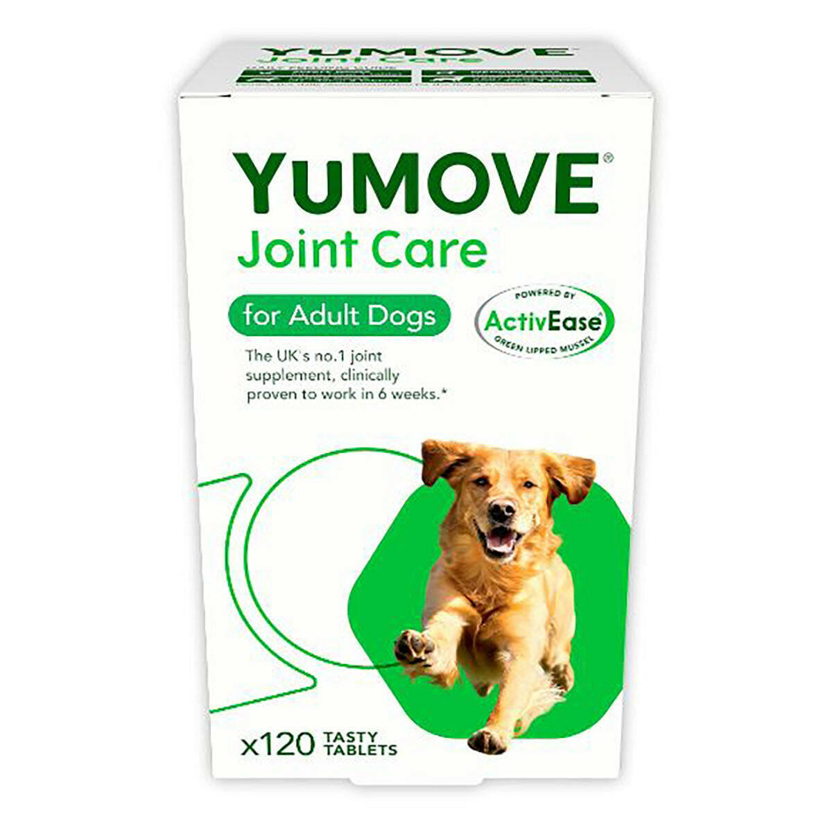Joint Care for Adult Dogs: 2 x 120 Tablets for Enhanced Mobility and Comfort