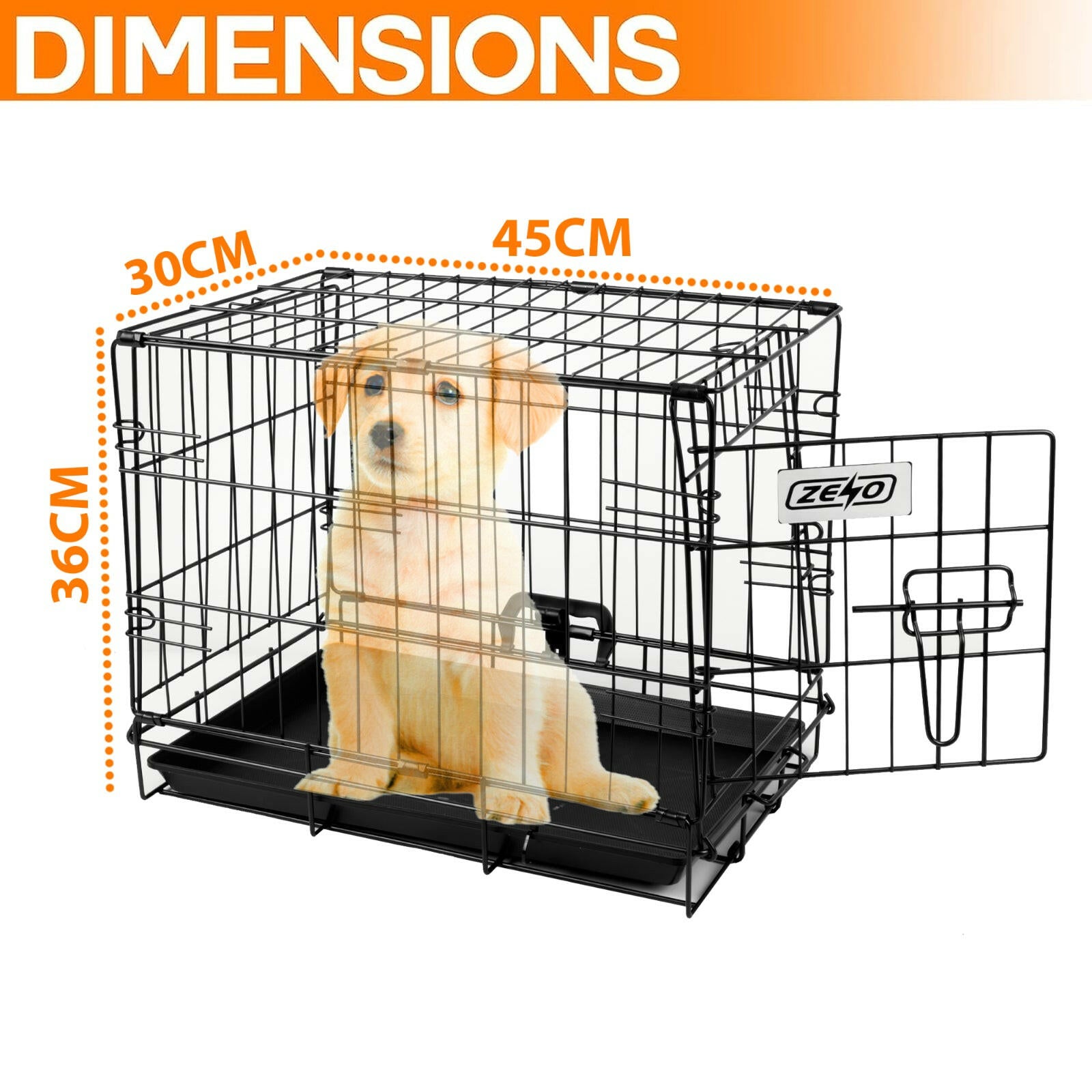 Durable Metal Dog Crate: Reliable Training Solution for Dogs of Any Size