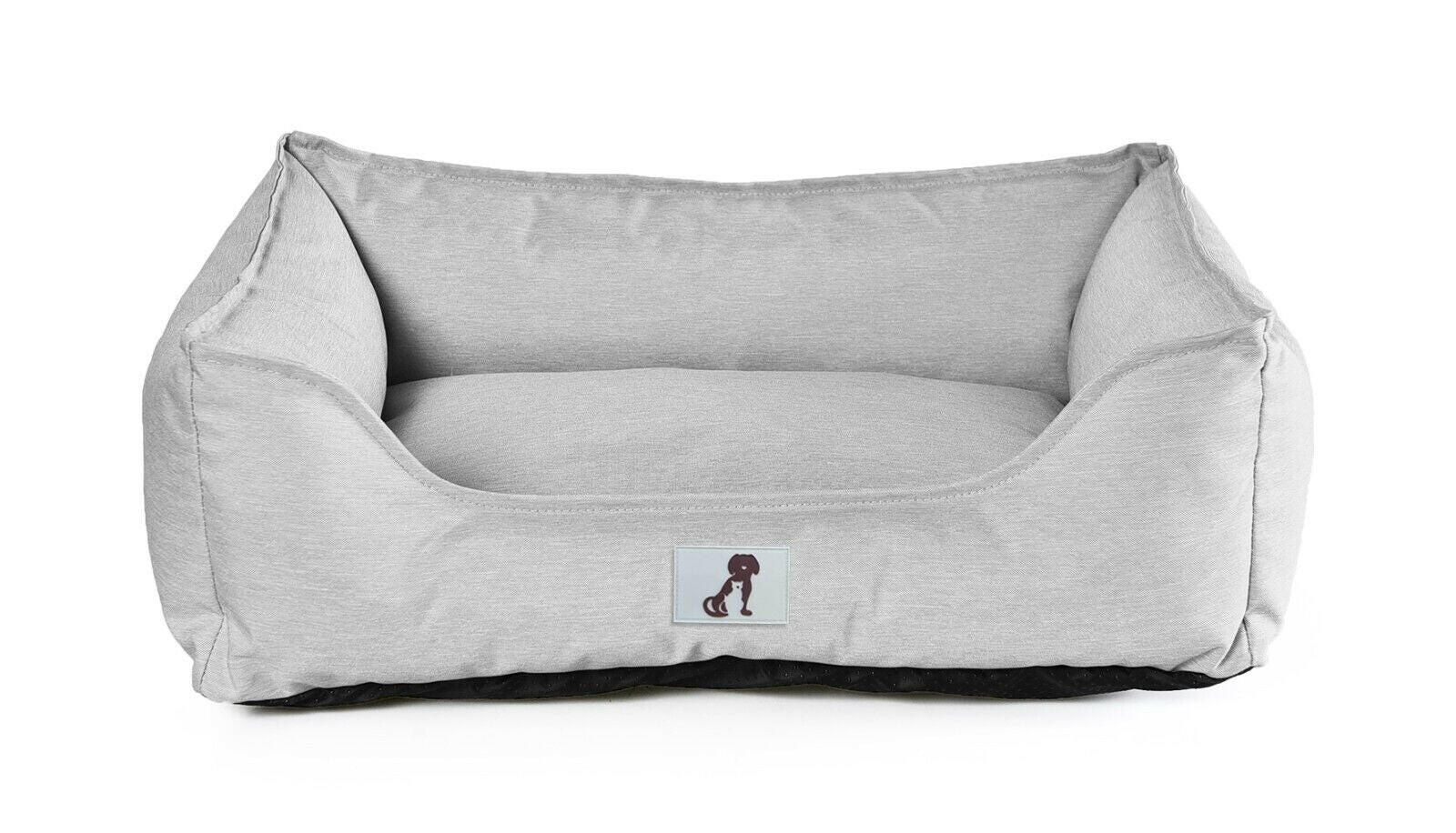 All Pet Solutions Dexter Dog Bed with Soft, Waterproof, Washable, and Durable Basket Design
